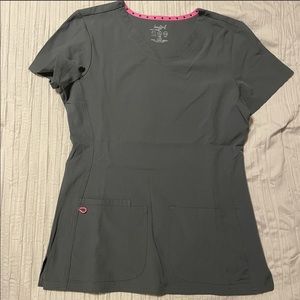 Gray HeartSoul Scrub Set, EUC only worn once